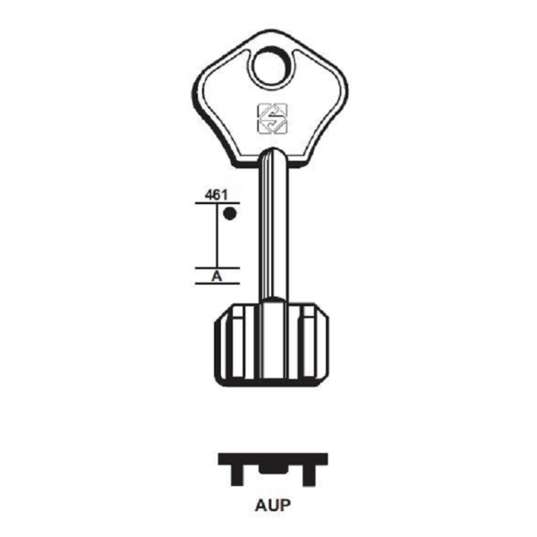 Chiave Grezza Pompa Iseo Aup | Silca