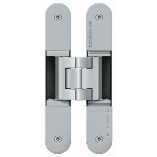 Cerniera Invisibile Serie Tectus Te5403d mm.200x32+32x32h Portata kg.120 Cromo Opaco 124-F1 | Simonswerk