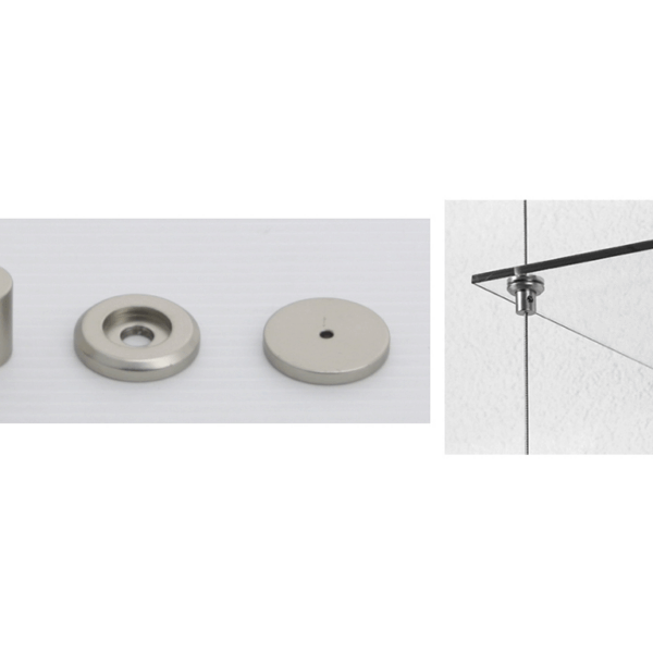 Morsetto per Cavo Passante Teseo Diametro Interno / Esterno 12/22mm  varie finiture | Tahuma