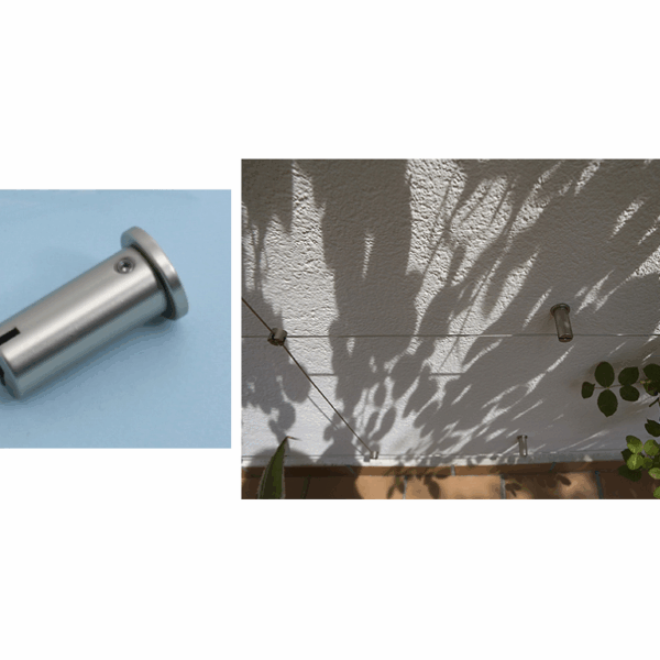 Morsetto Rompitratta mm.35x22 NKS - Nichel Satinato | Tahuma