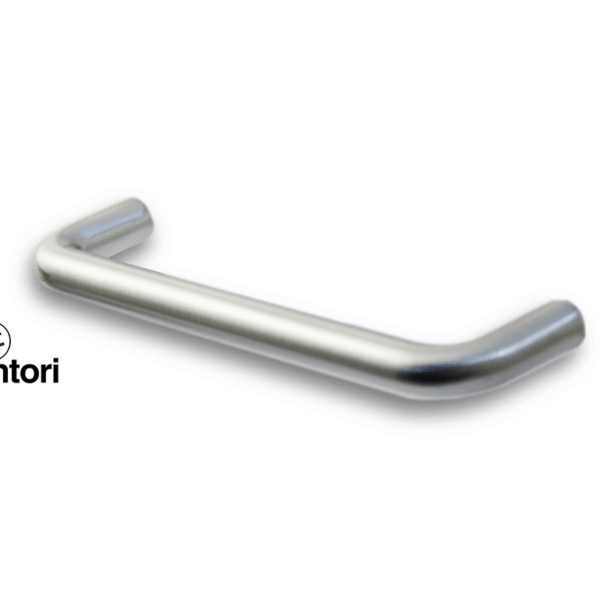 Maniglietta Mobile Interasse 96 mm.105x28h Nicea Nichel Satinato  Tentori