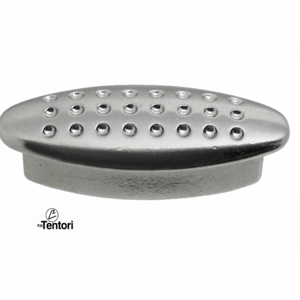 Maniglietta Mobile Interasse 32 mm.40x23h Scilla Nichel Satinato  Tentori