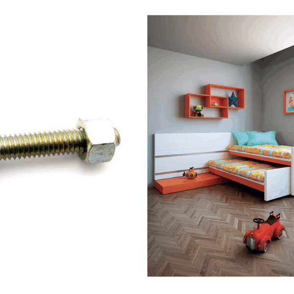 Vite Tsei 10.9 Fil.6x30 Zinc.Uni5933  per Binario 300 Letto  Terno Scorrevole