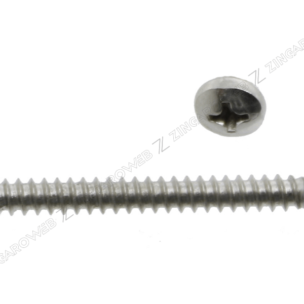 Vite Autofilettante Tc Nichelata A Taglio 500 pz. mm.5,5x38