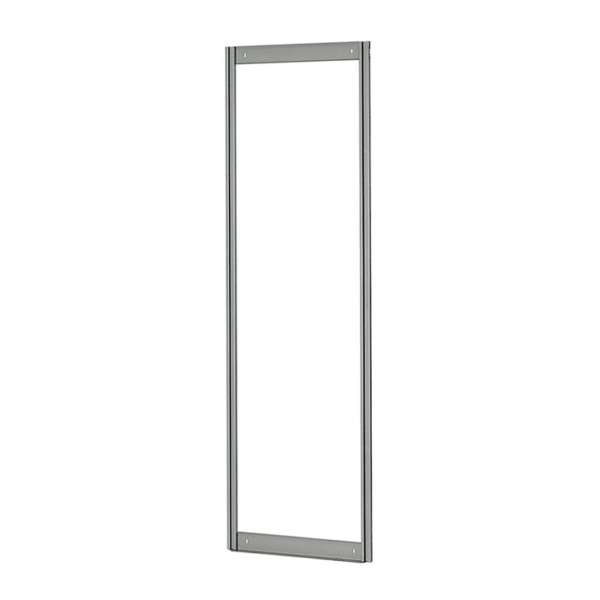 Scaffale A Muro Porta Visual Box Mm L=600 P=41 A=1950  Grigio Scuro Ral7000  Fami