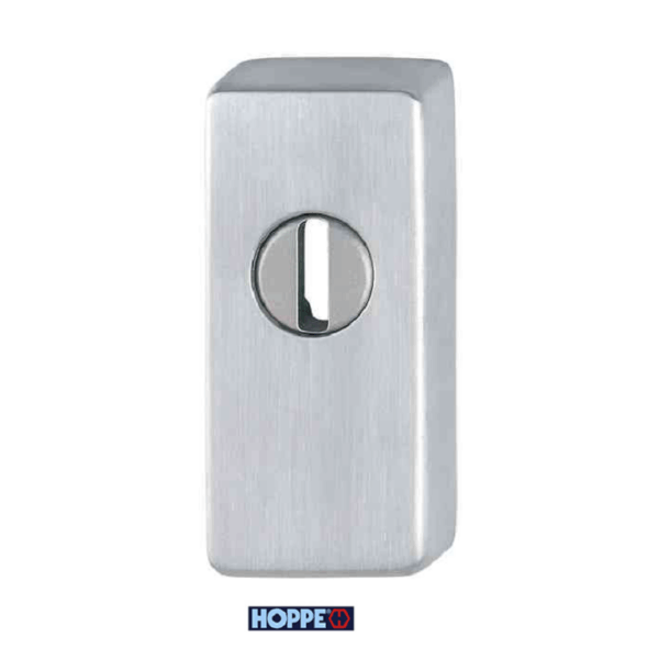 Defender Yale Rettangolare Antistrappo d.72x33x11h F69 Cromo Satinato | Hoppe