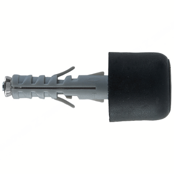 SB 9/11 Tassello Nylon Espansione a Vite Paracolpo Fermaporte in Blister da pz.1 Nero | Fischer