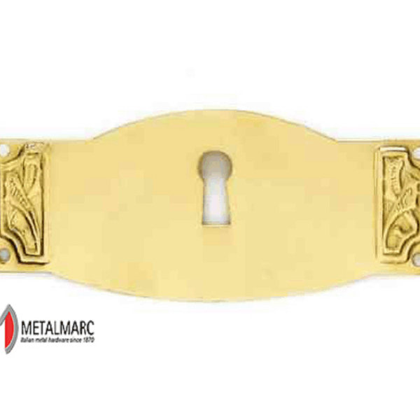 Bocchetta Mobile Orrizzontale Liberty mm.60x25h Ol  R5   Metalmarc