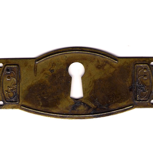 Bocchetta Mobile Orrizzontale Liberty mm.60x28h Pp  | Metal Style