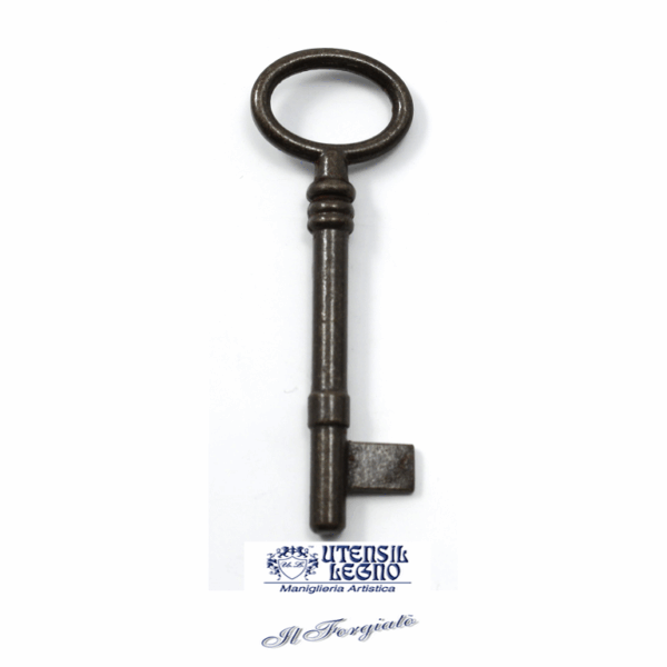 Chiave Serratura Interna modello FC990 Passepartout Forgiato Ruggine  | Utensil Legno