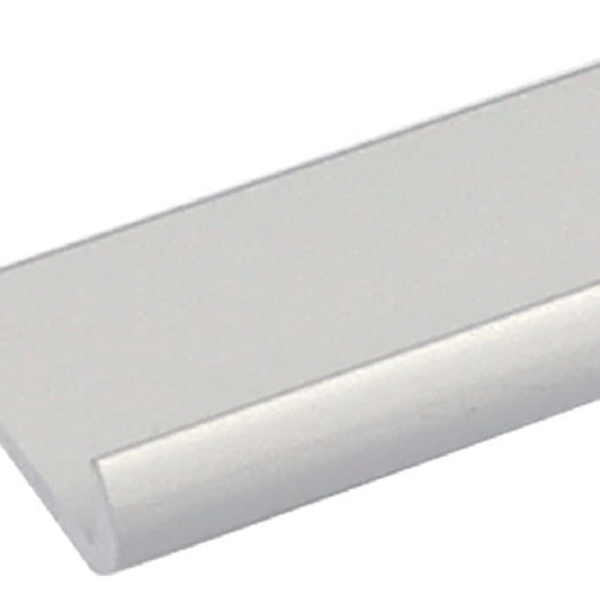 Profilo Unghietta cm.200 Alluminio Anodizzato Argento Opaco Varie Misure | AL.GO