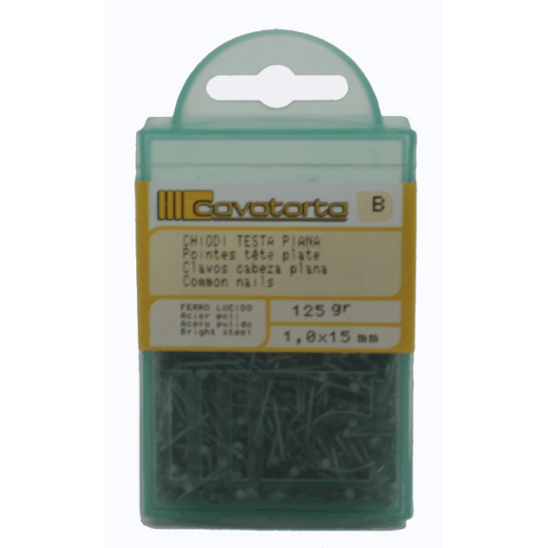 Gruppini  7x15 mm.1,0x15 in Blister gr.125 | Cavatorta