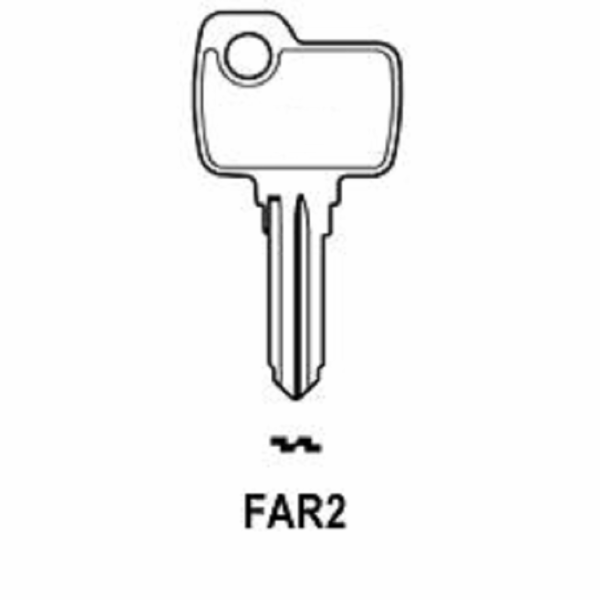 Chiave Grezza Auto-Moto Farma Farm1/Far2