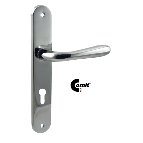 Maniglia Goccia 8x85 Yale Placca PL08 mm.252x42 Varie Finiture | Comit