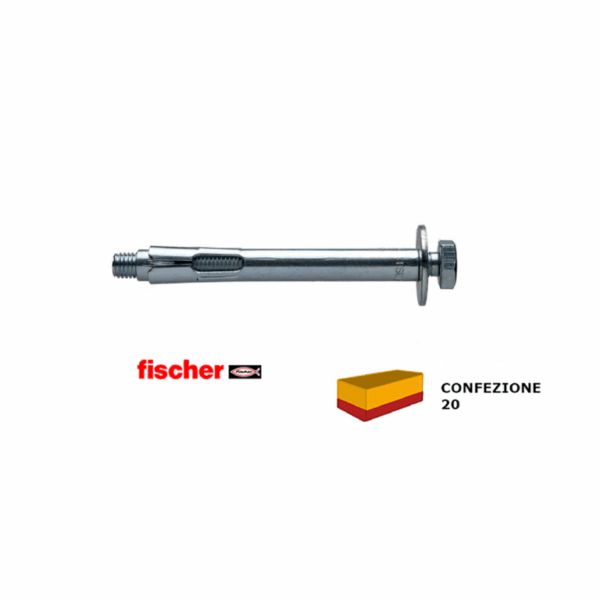 FSL 12x80/10-12x120/50 S 8.8 GS Tassello Metallo Prolungato Espandente TE pz.20 | Fischer