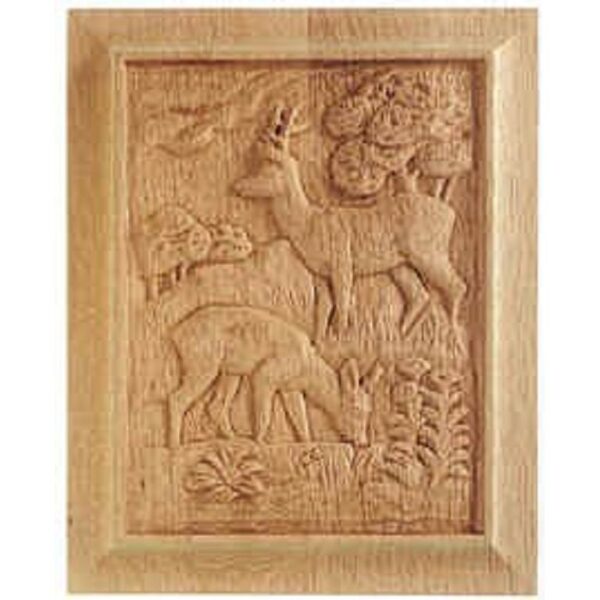 Pannello Figurativo Legno Rovere w265xh325xd20  Pru