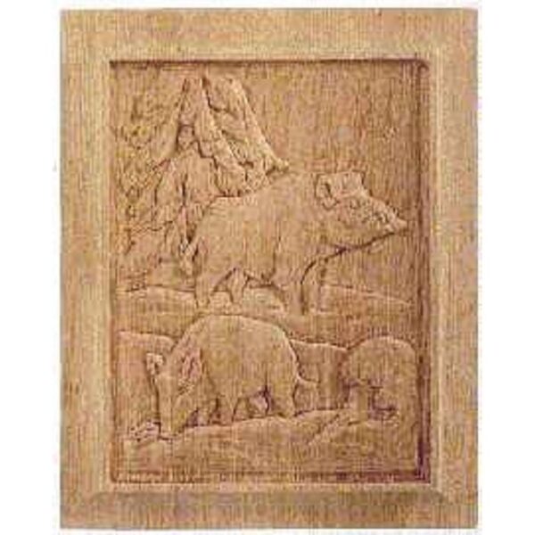 Pannello Figurativo Legno Rovere w265xh325xd20  Pru