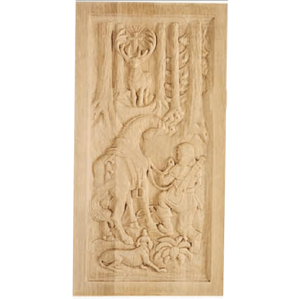 Pannello Figurativo Legno Rovere w325xh635xd20  Pru