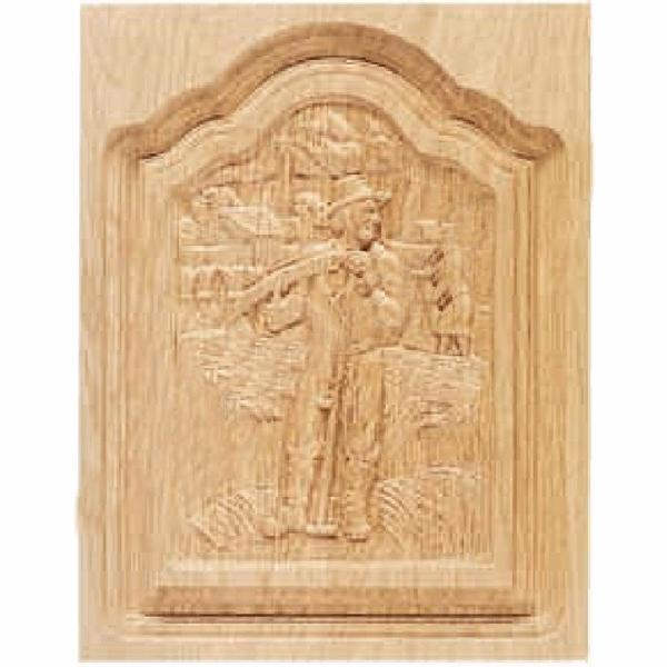 Pannello Figurativo Legno Rovere w305xh395xd20  Pru