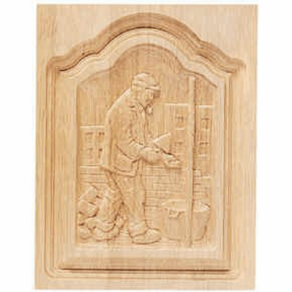 Pannello Figurativo Legno Rovere w305xh395xd20  Pru