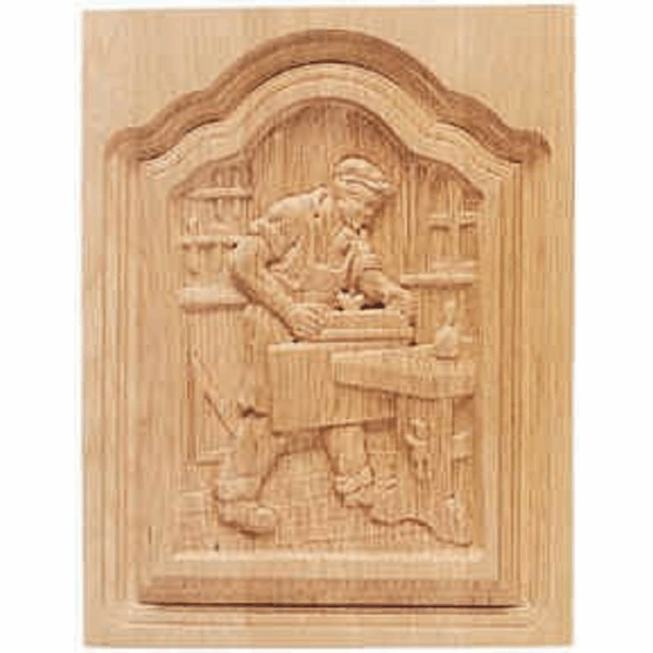 Pannello Figurativo Legno Rovere w305xh395xd20  Pru