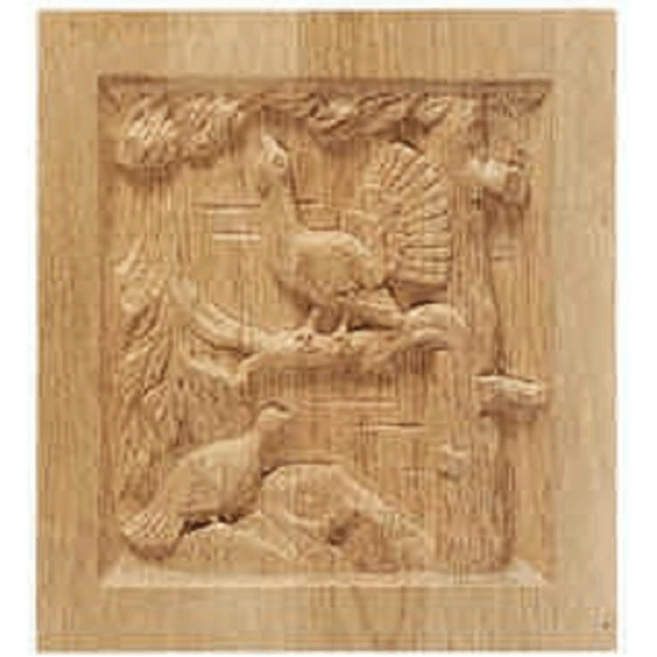 Pannello Figurativo Legno Rovere w340xh360xd20  Pru