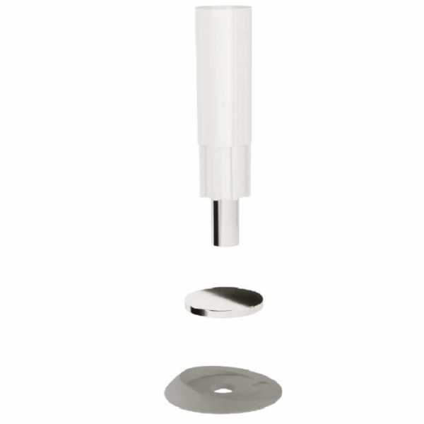 Fermaporta Magnetico Incasso Stoppino Open modello 2 Base 14-Grigio Opaco| Verum Italy
