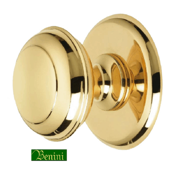 Pomolo Fisso Sara d.80x90h Rosetta 110x10h PVD | Benini