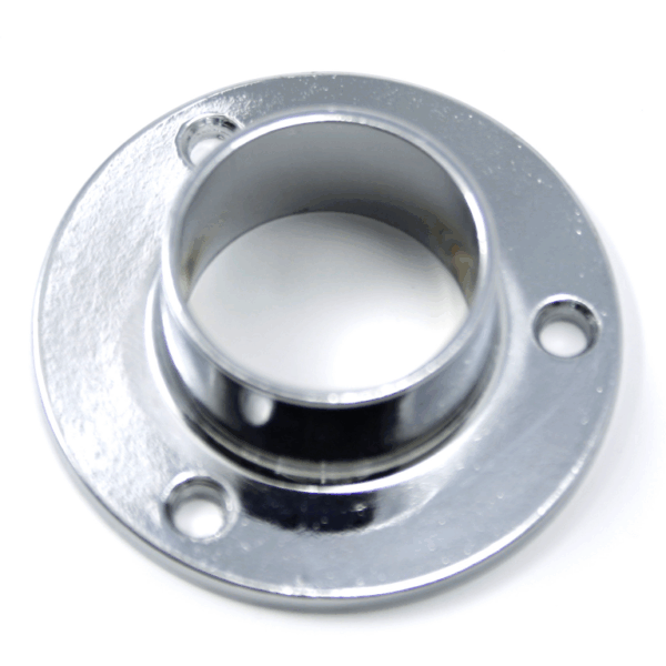 REGGITUBO LATERALE GHIERA FISSA CROMATO