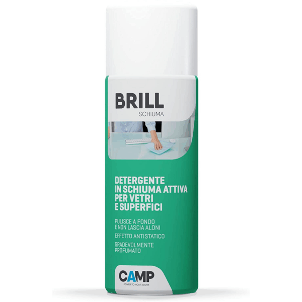 Brill Schiuma Detergente Multi Superficie in Schiuma Attiva ml.400  Camp