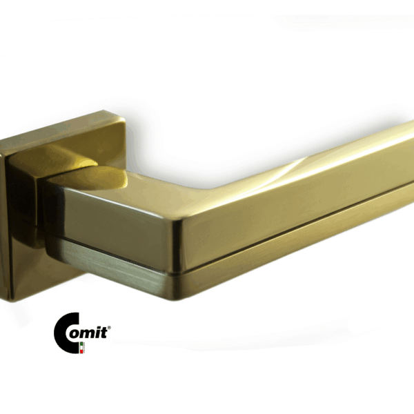 Maniglia Bilbao Rosetta Quadra d.50x50x10h Bocchetta Foro chiave 1G-OLV/OSV | Comit