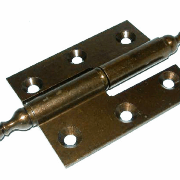 Cerniera Sfilabile Piana Capitello Liscia Ottone Bronzato mm.50x40 Anta Tirare DX-SX | Casati & Sironi
