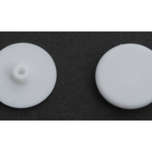 Tappo Plastica per Eccentrico mm.17 Bianco  Euromed
