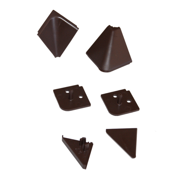 Tappi per Alzatina 45gradi in Blister da pz.2+1+1 Marrone   Volpato