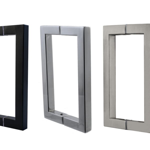 Maniglione Georgia Q mm.16x16 Interasse 160 mm.175x55h AISI304 Inox varie finiture | Fimet Maniglie