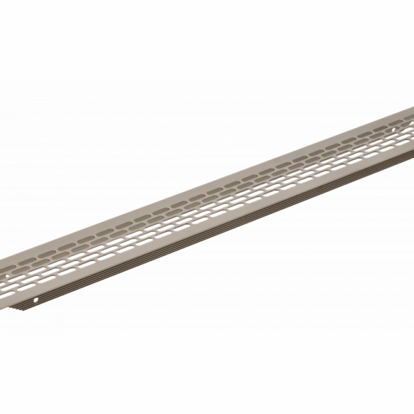 Griglia Rettangolare Incasso per Aerazione Antracite Chiaro mm.484x60  GTV