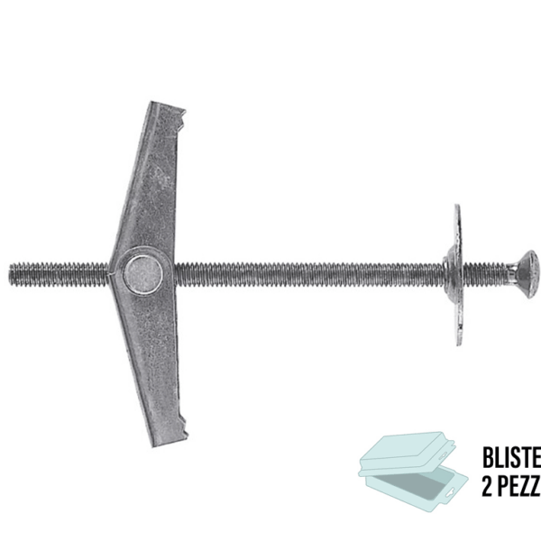 KDV 4 Ancora a Molla per Forati in Blister da pz.2 con Vite PH / PZD | Fischer