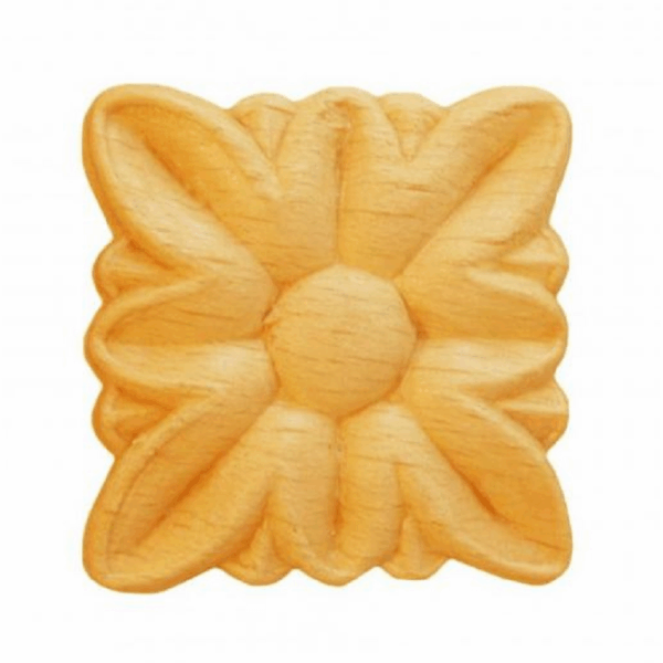 ROSETTA QUADRA LEGNO FAGGIO W35xH35xD6 -W40xH40xD6- W45xH45xD6- W50xH50xD5 -W55xH55xD6- W60xH60xD6 prodotta da PRU