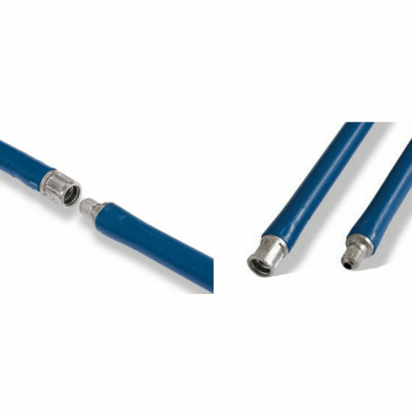 Asta per Scovoli Polipropilene da Camino Attacco M/F Ma12 Mt.1,40