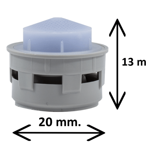 Filtro per Aeratore Rubinetto Universale | Ø 20 mm. X H 13 mm. Mixtech