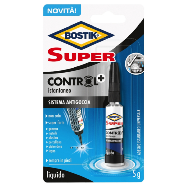 Super Control Adesivo Istantaneo Universale 5 gr. | Bostik