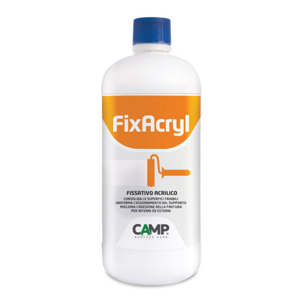 Fixacryl Primer Isolante Fissativo Acrilico  lt.1  Camp
