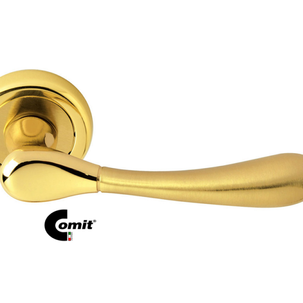 Maniglia Yaris Rosetta Tonda d.50x10h Bocchetta Foro Chiave Z1G - OLV / OSV | Comit