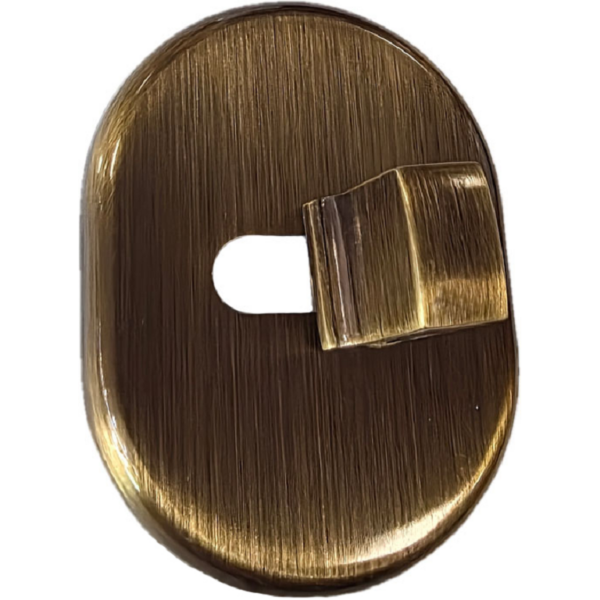 Mezzo Nottolino Limitatore Traslazione con Borchia Modello 100 NOT506 7D-Bronzo  Comit