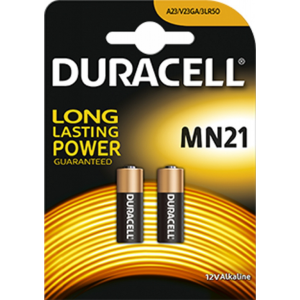Pila Alcalina 12v Telecomando Mn21 pz.2  Duracell