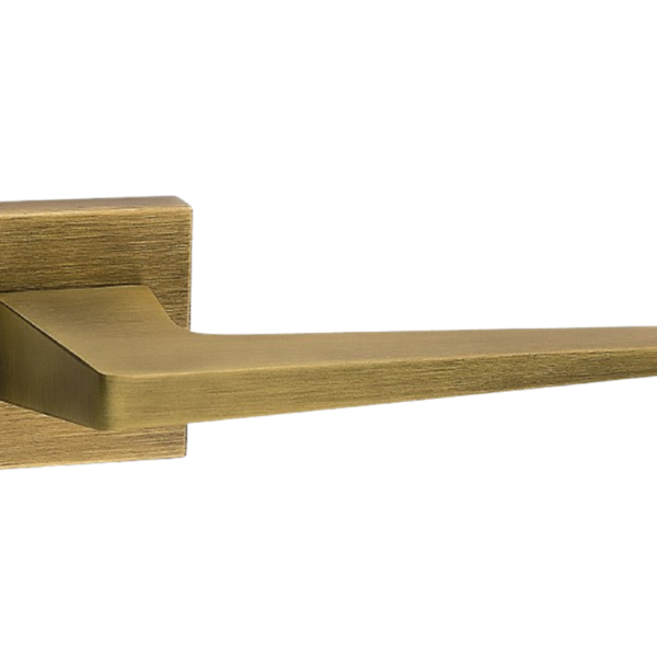 Maniglia Flake Rosetta Quadra d.50x50x5h Bocchetta Foro Chiave F43-Bronzo Graffiato Opaco | Fimet