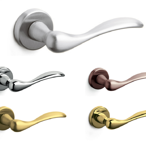 Maniglia Siena Rosetta Tonda d.47x10h Bocchetta Foro Chiave varie finiture | Olivari