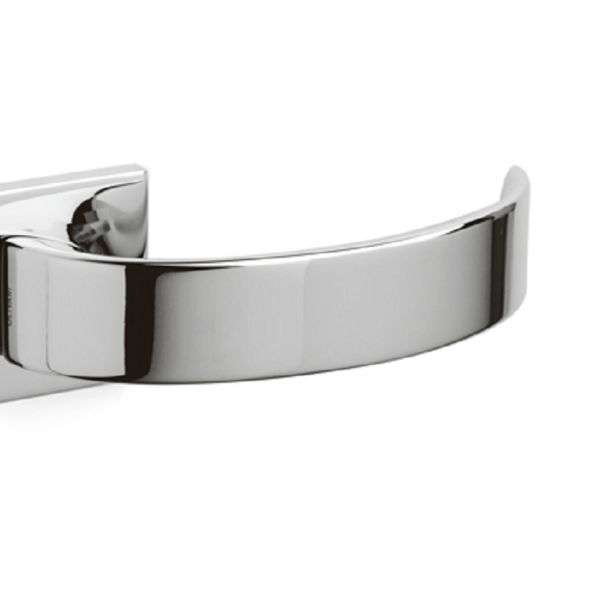 Maniglia Arc Rosetta Quadra d.51x51x5h Bocchetta Foro Chiave varie finiture | Olivari