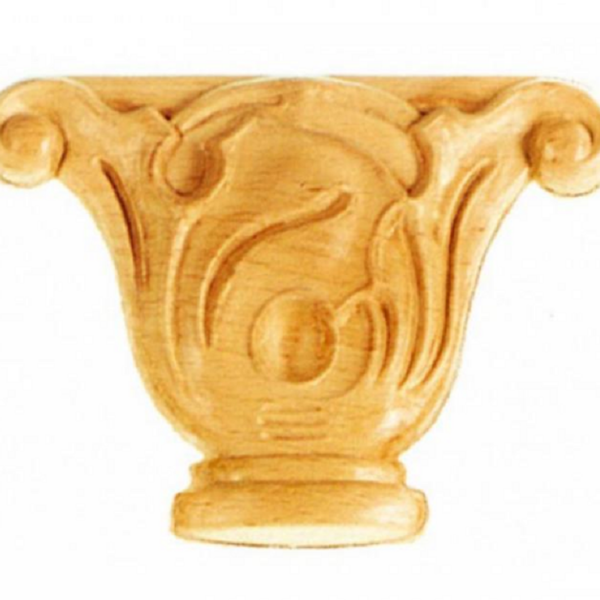 Capitello Legno Faggio w105xh75xd8  Pru