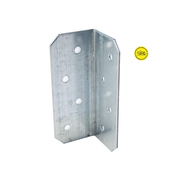 Piatrina Pesante Angolo Spessore 2,5 Zincato mm.50x50x130 | Sipa